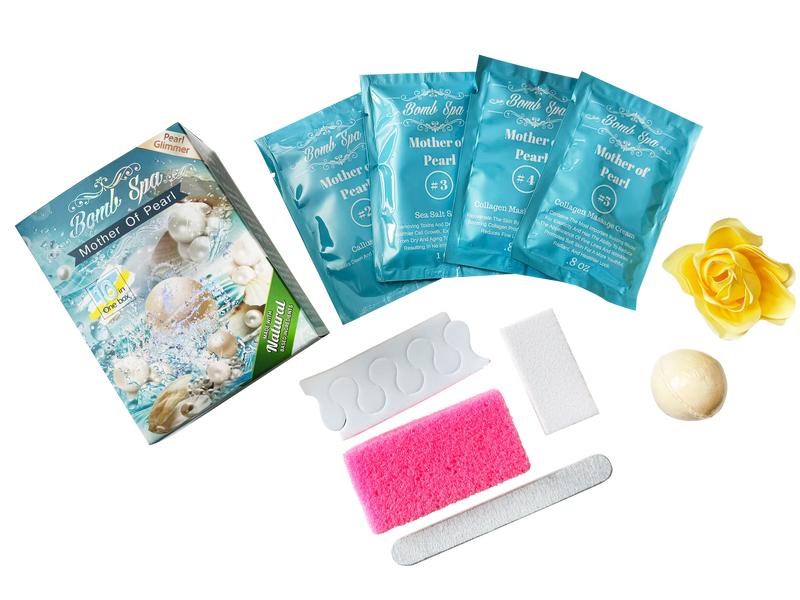 10 in1 Bomb Spa Pedicure Kits Hawaii Citrus