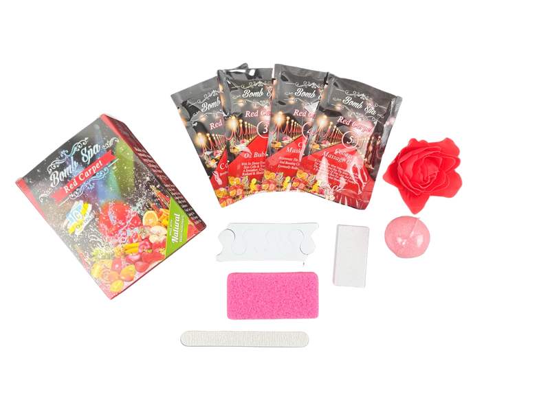 10 in1 Bomb Spa Pedicure Kits Hawaii Citrus