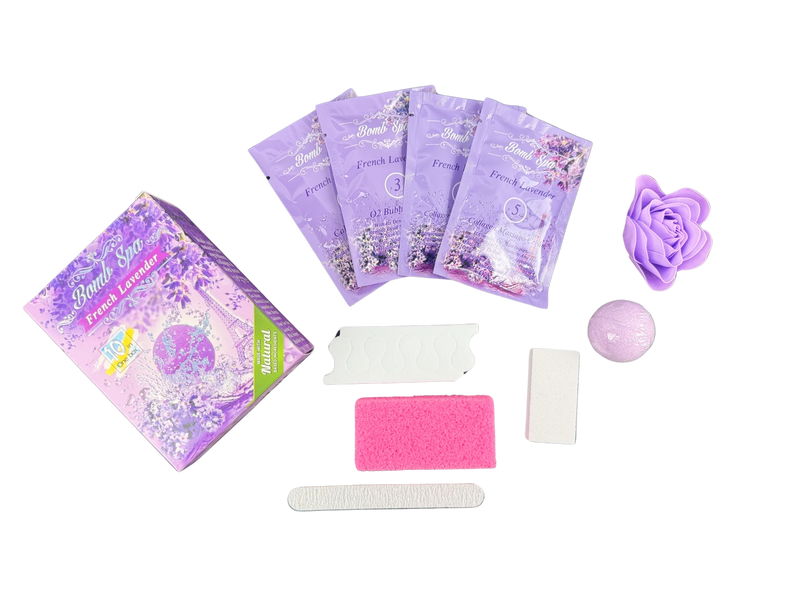 10 in1 Bomb Spa Pedicure Kits Hawaii Citrus