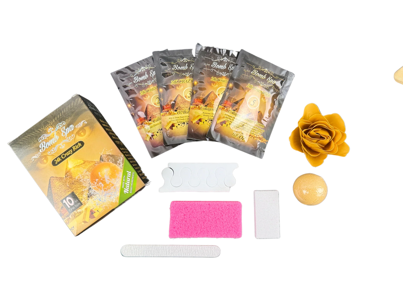 10 in1 Bomb Spa Pedicure Kits Hawaii Citrus