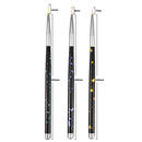 3Pcs Acrylic French Stripe Nail Art Liner Brush