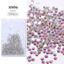 Aurora Irregular Crystal Rhinestones Nail Charm