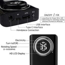 Nagelbohrmaschine mit 35.000 U/min und wiederaufladbarem HD-LCD-Display