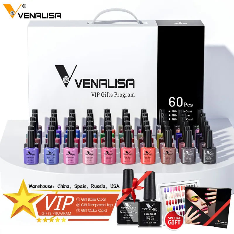 VENALISA 7.5ml Gel Polish 120 Organic UV LED