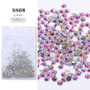 Aurora Irregular Crystal Rhinestones Nail Charm