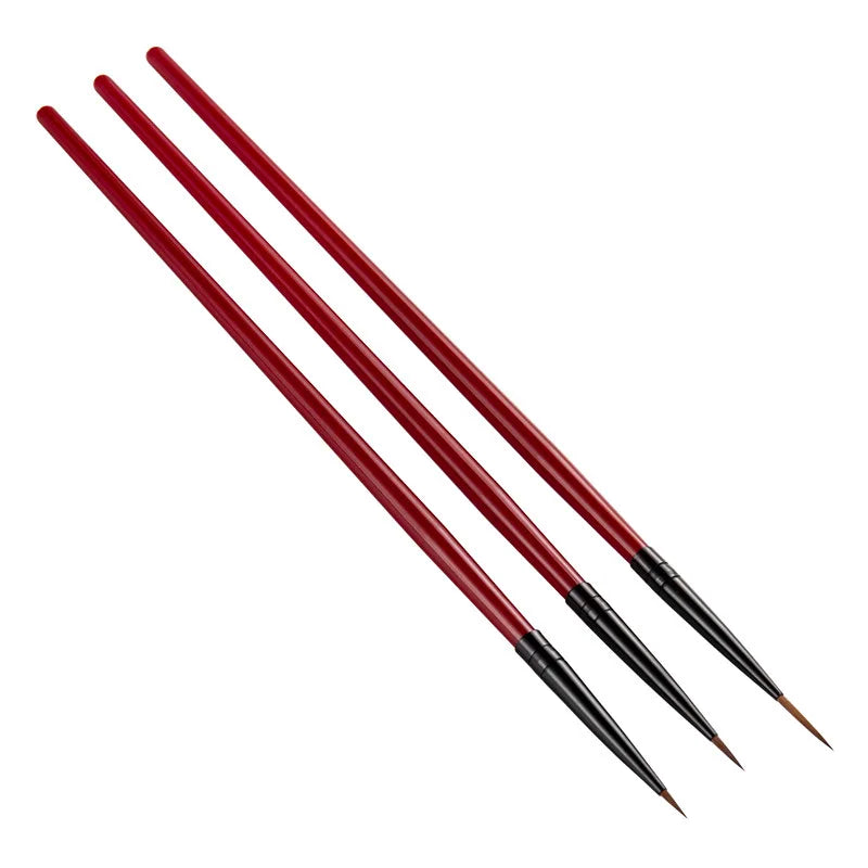 3pcs/Set Nail Brush Nail Art French Stripes Lines