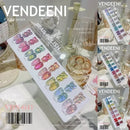 8 Colors/set  Glitter Chips Diamond Gel Nail Polish