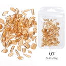 Aurora Irregular Crystal Rhinestones Nail Charm