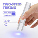 Portable Handheld Mini Nail Lamp For All Gel Polish Quick Dry USB Connection