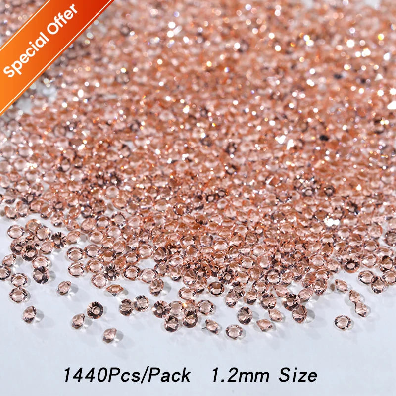 Aurora Irregular Crystal Rhinestones Nail Charm