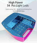NEW Arrival 96W Rechargeable Nail Lamp Wireless Gel Polish UV LED