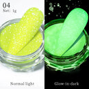 Nail Mirror Glitter Powder Metallic Colorful Dust Metal Effect