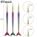 Creative Mermaid Tail Nail Art Brushes