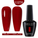 15ml Gel Nail Polish  Hybrid Varnish Black Red ColorUV Nail Supplies