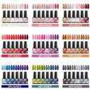 6PCS/SET Color Nail Gel Polish Set Kits