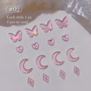 Auroras Butterfly 3D Nail Art Decoration