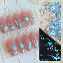 Aurora Irregular Crystal Rhinestones Nail Charm