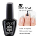 15ml Gel Nail Polish  Hybrid Varnish Black Red ColorUV Nail Supplies