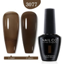 15ml Gel Nail Polish  Hybrid Varnish Black Red ColorUV Nail Supplies