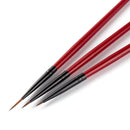 3pcs/Set Nail Brush Nail Art French Stripes Lines