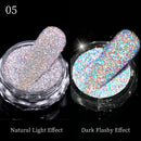 Nail Mirror Glitter Powder Metallic Colorful Dust Metal Effect
