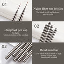 1PC Nail Liner Brush Drawing Lines Stripe Painting Flower