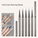 1PC Nail Liner Brush Drawing Lines Stripe Painting Flower