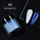 Nail Mirror Glitter Powder Metallic Colorful Dust Metal Effect