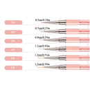 Professional Nail Art Brushes Nail Line Brush Pink Gel Painting Pe