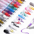 Nail Art Drawing Graffiti Pen Gel Plastic Waterproof Painting Liner Brush