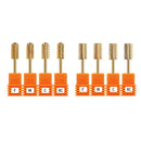 Cutter Golden Nail Drill Bits For Electric Nail Drill Machine