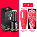 15ml Nail Gel Polish Reflective Glitter Gel