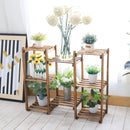 Garden Plant Stand Indoor & Outdoor Storage, Display Rack for Greenery Plants