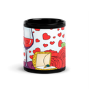 Heart Black Glossy Mug