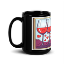 Heart Black Glossy Mug